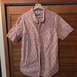 Men's Pink Patterned Shirt